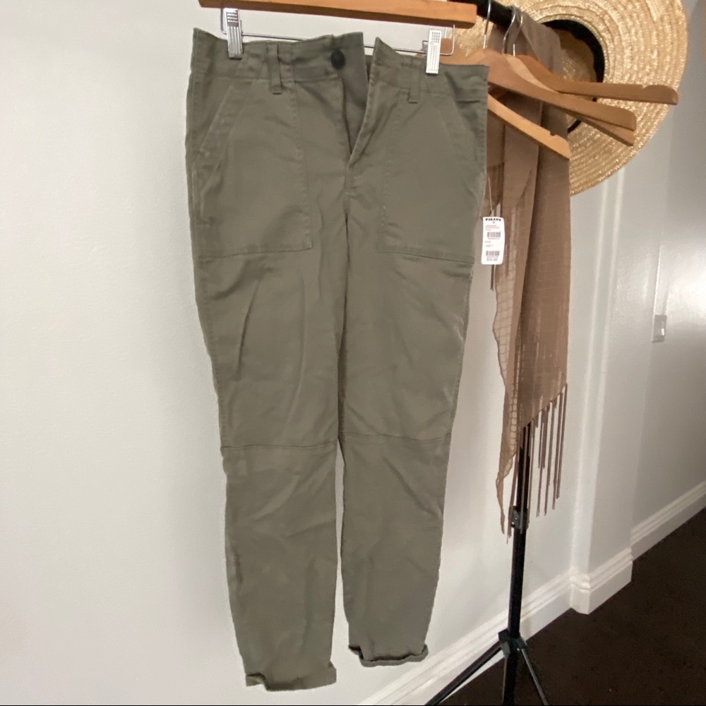 Army green pants